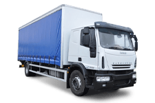 Car Hire Newtownards - 18 Tonne Curtain Side Truck - Truck hire Newtownards