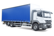 Car Hire Newtownards - 26 Tonne Curtain Side Truck - Truck hire Newtownards