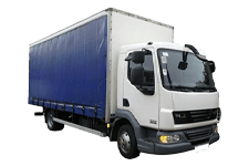 Car Hire Newtownards - 7.5 Tonne Curtain Side Truck - Truck hire Newtownards